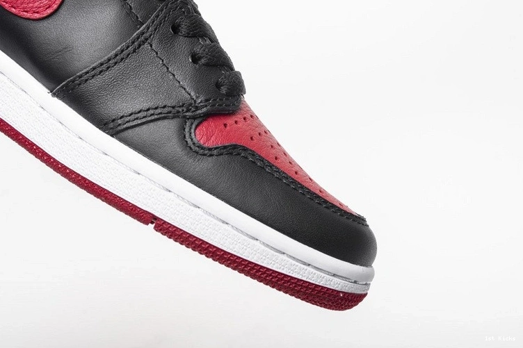 555088-001 Red Air 1 High Jordan Banned Black Retro  1226